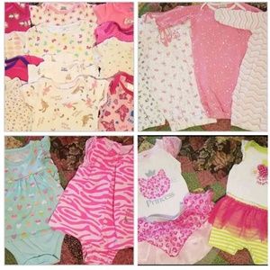 Size 3-6 Month Baby Girl Mixed Clothing Lot